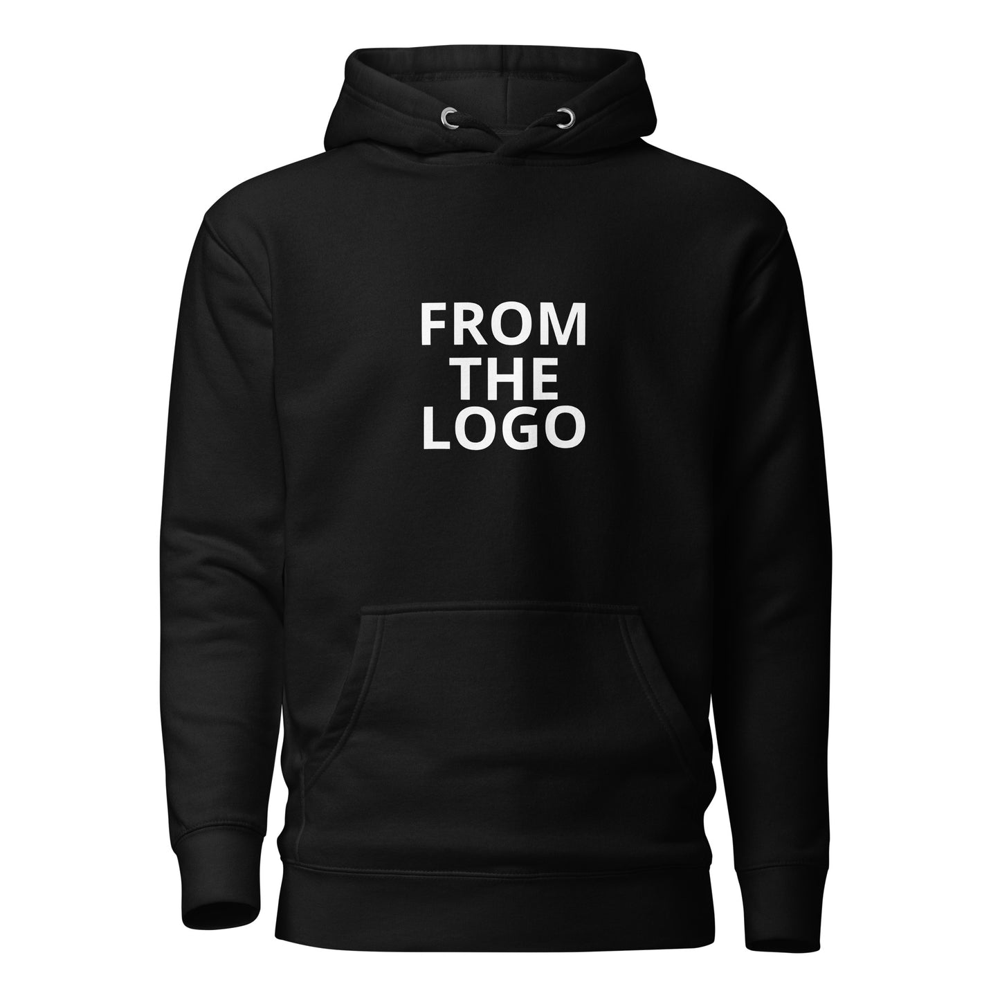 Hoodie from the logo