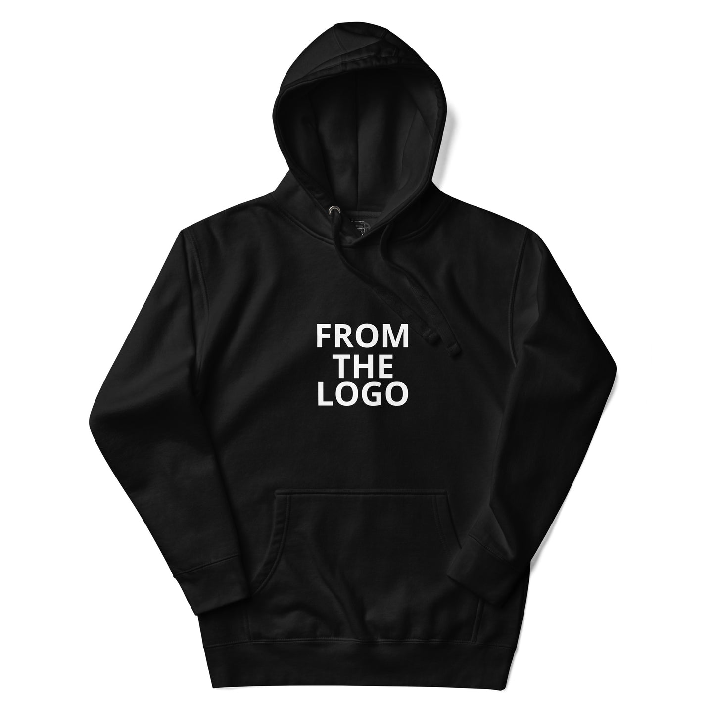 Hoodie from the logo