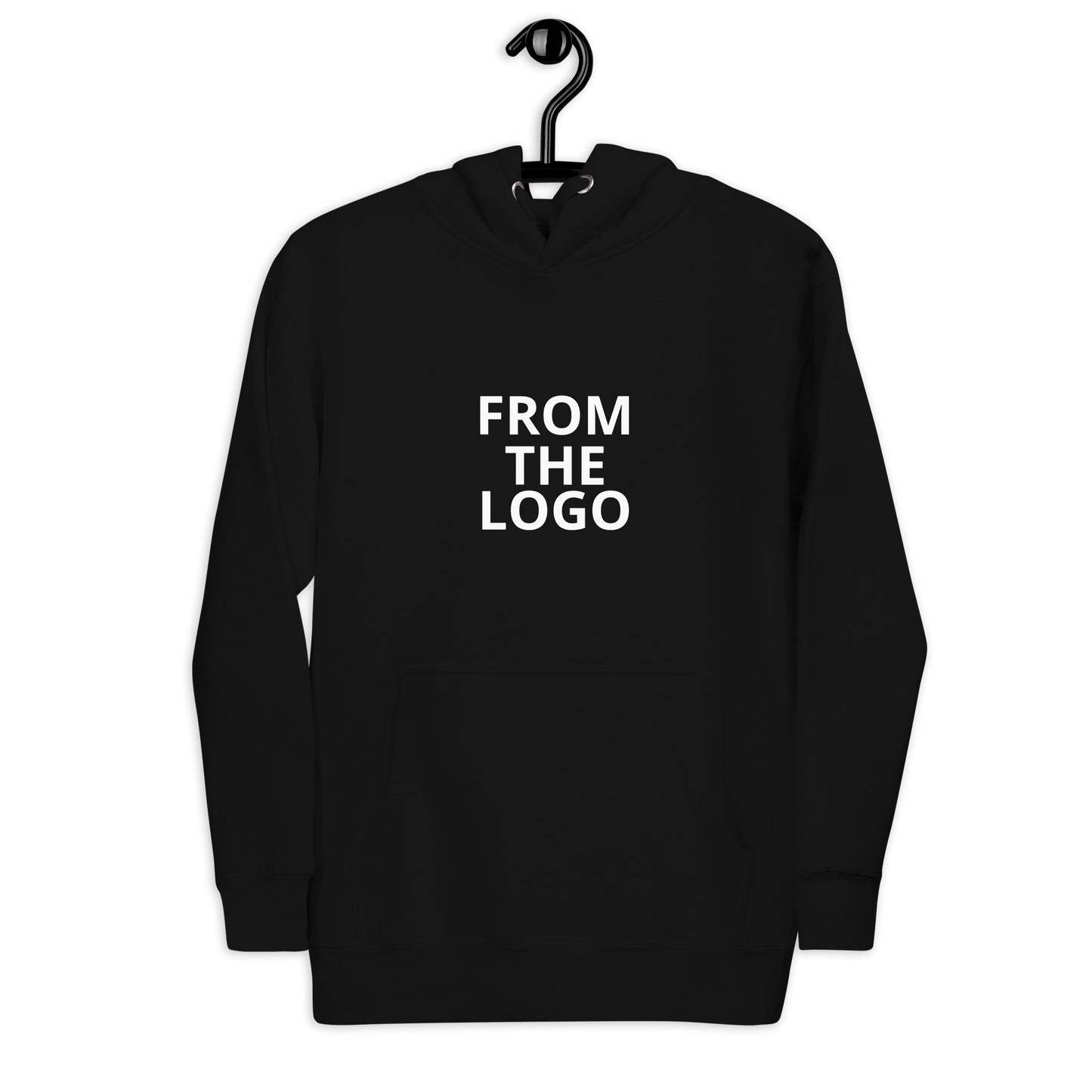 Hoodie from the logo