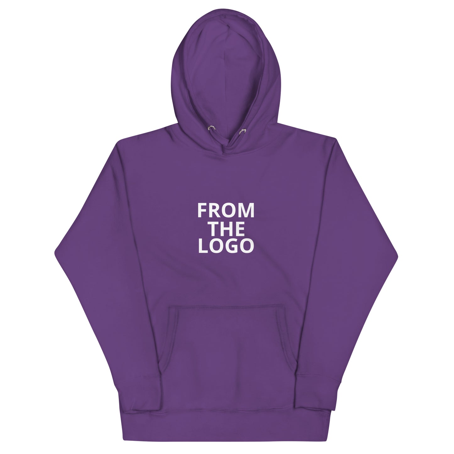 Hoodie from the logo