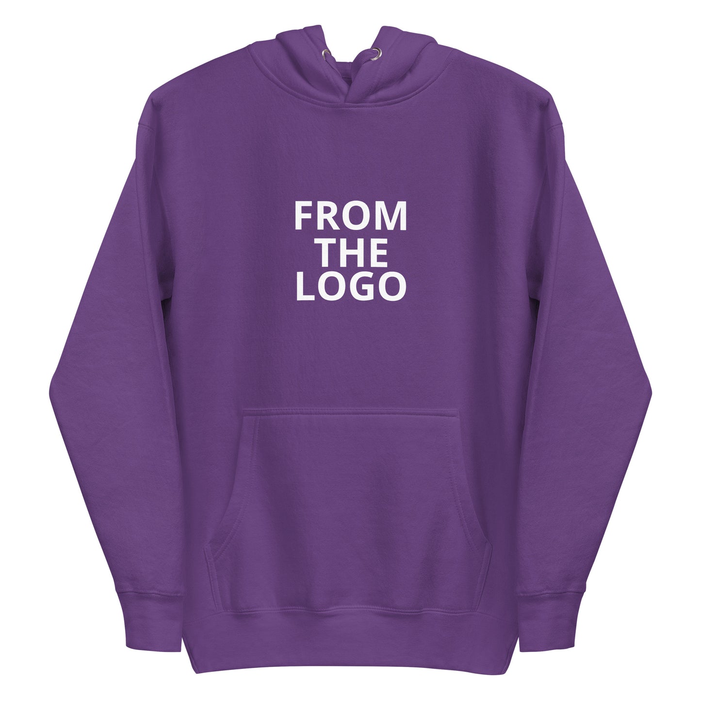 Hoodie from the logo