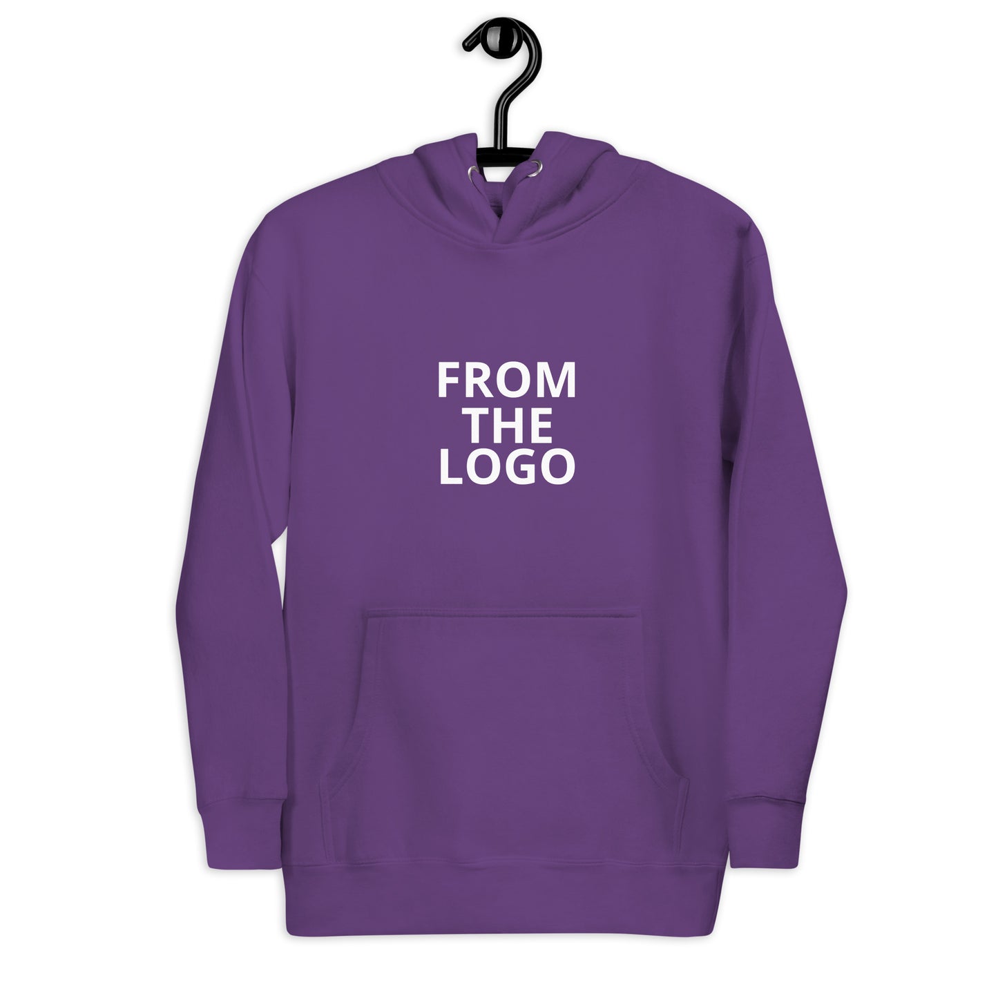 Hoodie from the logo
