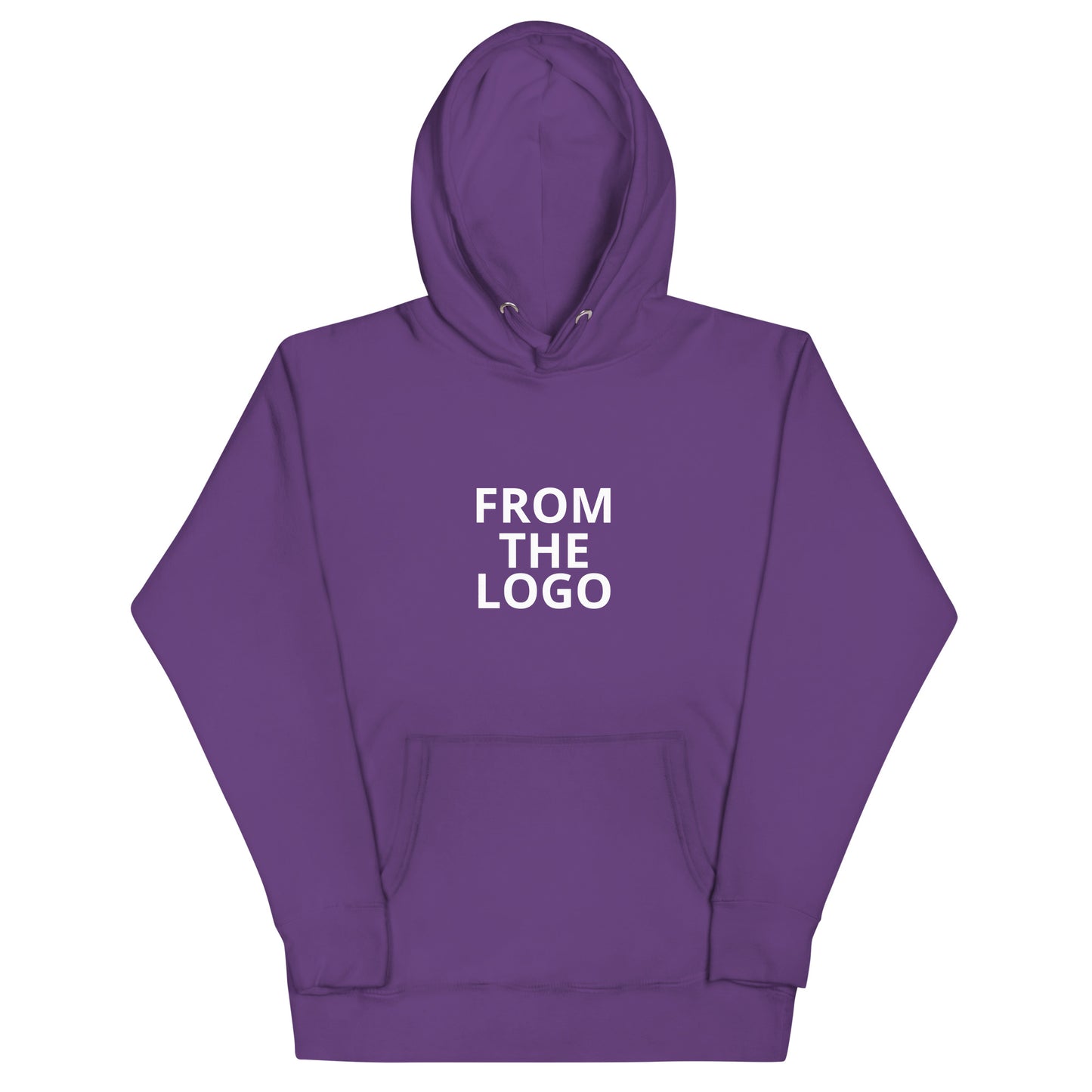 Hoodie from the logo