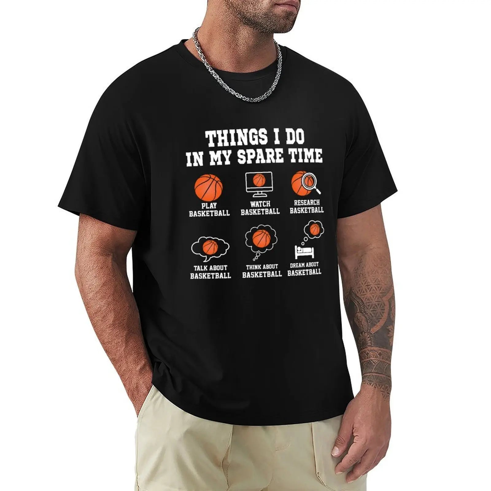 Basketball Fun Time Essential T-Shirt Valentines Clothes Anime Stuff Essential T Shirt Mens Designer T Shirt