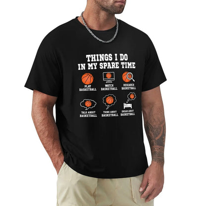 Basketball Fun Time Essential T-Shirt Valentines Clothes Anime Stuff Essential T Shirt Mens Designer T Shirt