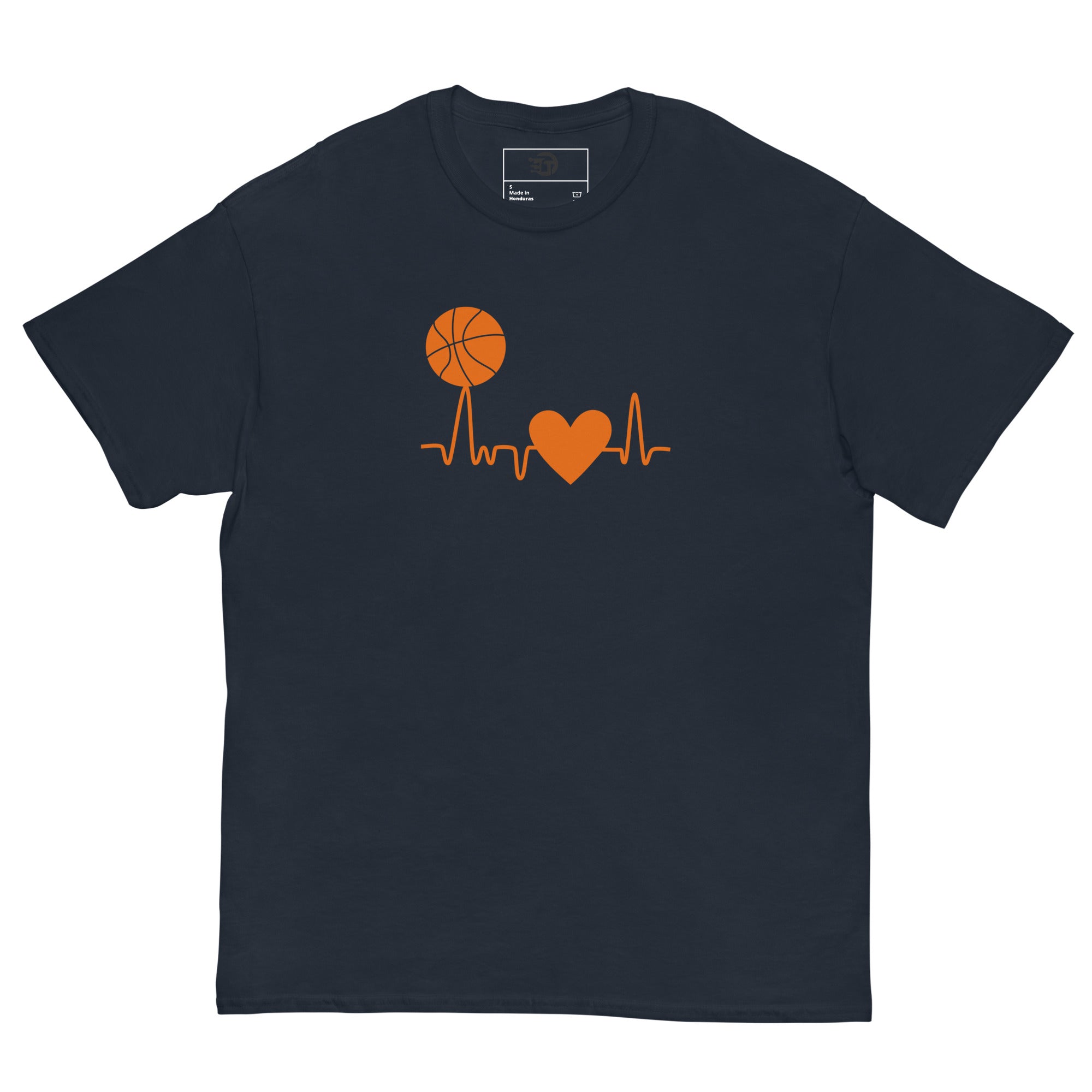 T-shirt Basketball Heartbeat
