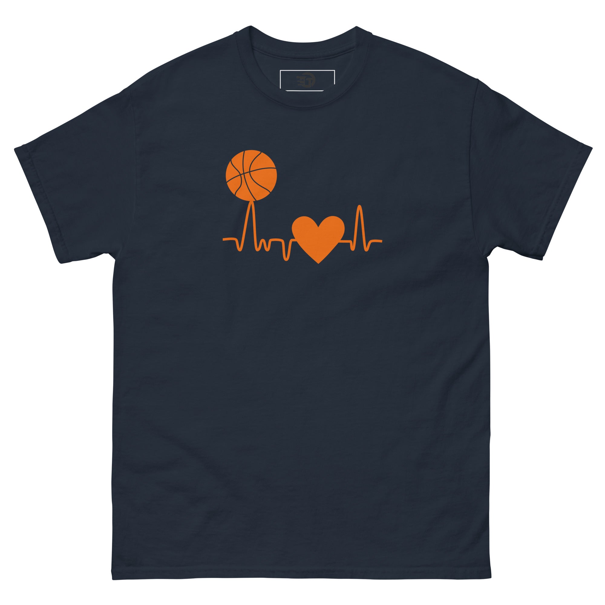 T-shirt Basketball Heartbeat