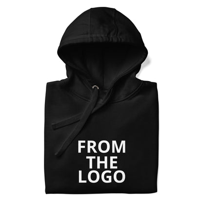 Hoodie from the logo