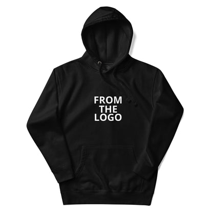 Hoodie from the logo