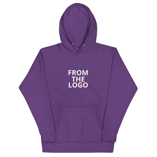 Hoodie from the logo