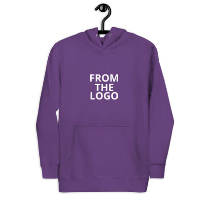Hoodie from the logo